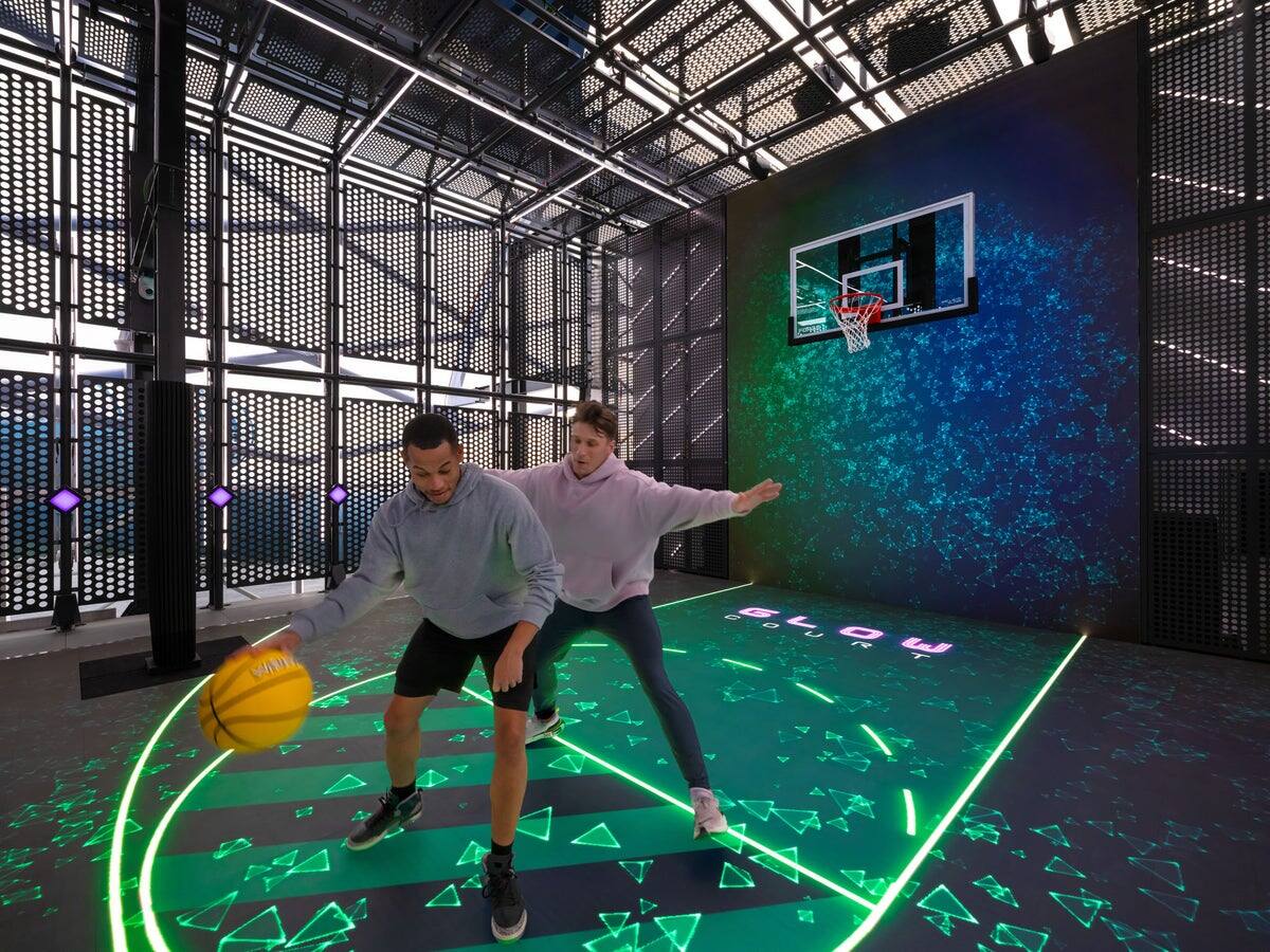 Glow Court on Norwegian Aqua